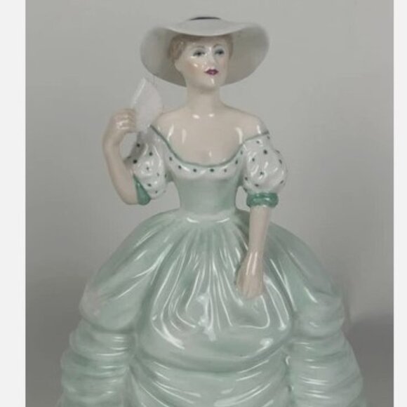 Vtg Coalport Carla Lady Limited Edition Figurine John Bromley England RARE